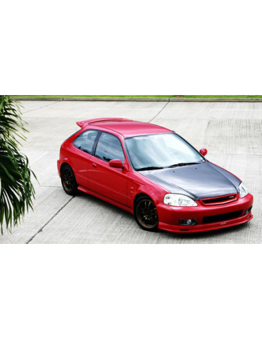 Lama anteriore Honda Civic MK6 EK 1999-2001 stile Mugen in PU