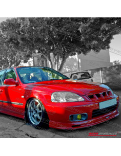 Front Grille Honda Civic MK6 EK 1999-2001 Mugen Style ABS 2