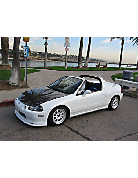 Front Lip Honda CRX Del Sol MK1 Mugen Style PU