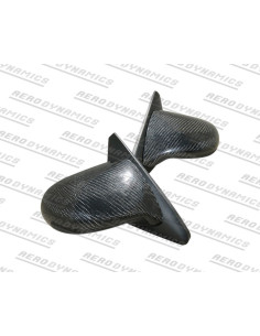 Side Mirrors Honda Civic MK6 EJ/EK 1995-2001 Spoon Style Carbon Fiber