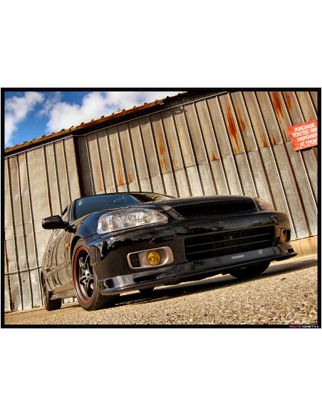 Lama anteriore Honda Civic MK6 EJ/EK 1995-1998 stile Mugen in PU