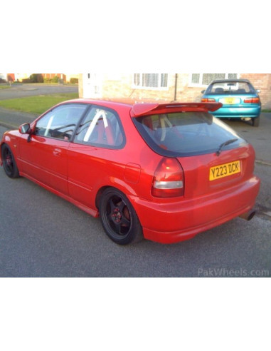 Rear Spoiler Honda Civic MK6 EJ/EK 1995-2001 Type R Style Fiberglass