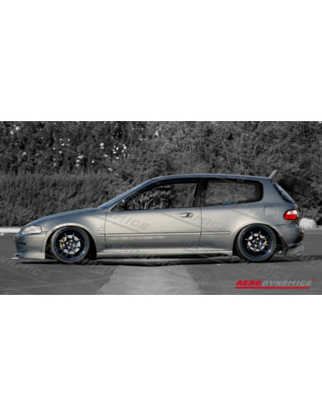 Spoiler posteriore Honda Civic MK5 EG/EH/EJ 1991-1996 stile Backyard Special in ABS