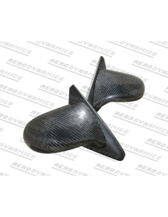 Side Mirrors Honda Civic MK4 EF 1987-1991 / CRX 1987-1993 Spoon Style Carbon Fiber