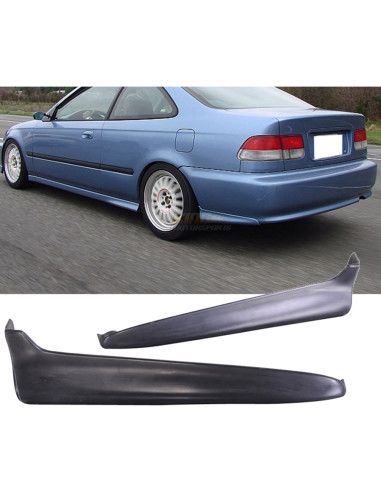Rear bumper cover Honda Civic MK5 EJ/EK 1995-1998 Mugen style