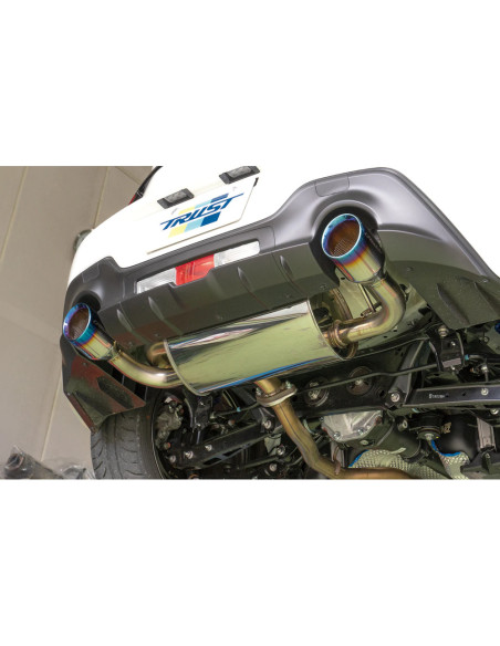 GReddy Comfort Sports GTS Silencer for Toyota GR86 & Subaru BRZ (2021+)