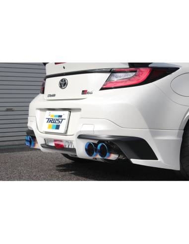 Silenziatore GReddy Comfort Sports GTS V3 per Toyota GR86 e Subaru BRZ (2021+)