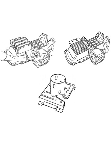 Coppa dell'olio Greddy ad alta capacità con deflettori per RB26DETT