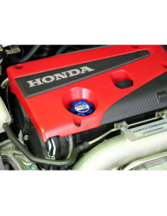 GReddy Oil Filler Cap Type 5 M31.8xP3.5 Blue (Honda) 2