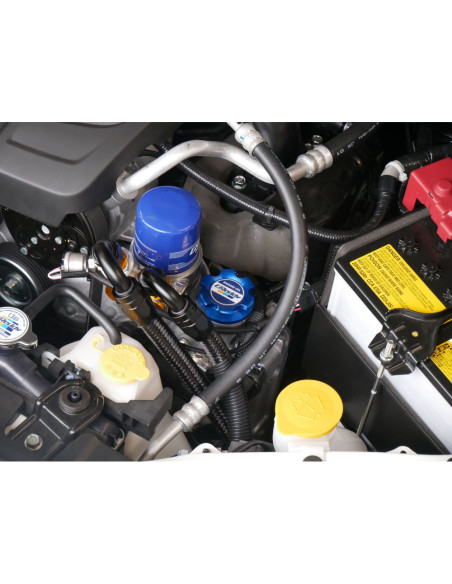 GReddy Oil Filler Cap Type 6 M42-P4.5 Blue (Subaru, Toyota)