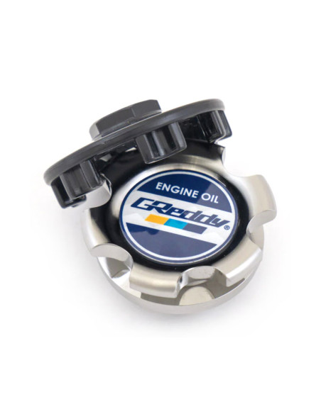 GReddy Oil Filler Cap Type 2 M32-P3.5 Grey (Nissan, Honda, Suzuki)