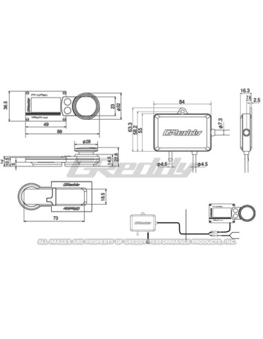 GReddy PROfec Boost Controller (Blu)