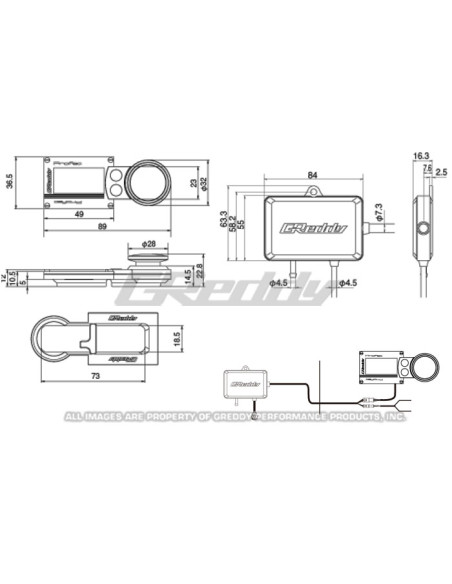 GReddy PROfec Boost Controller (Rosso)