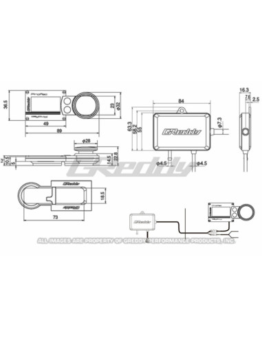 Controller Boost GReddy PRofec High Spec (Ambra)
