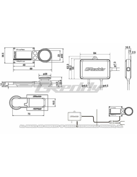 Controller Boost GReddy PRofec High Spec (Ambra)