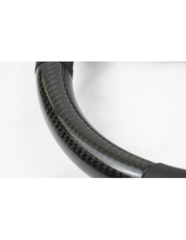 Volante GReddy Sports "Real Carbon" (calandratura da 47 mm), razze nere - 340 mm