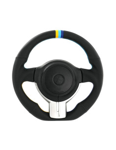 Volante in pelle nera GReddy con striscia a 3 colori per Toyota GT86 (12-16)