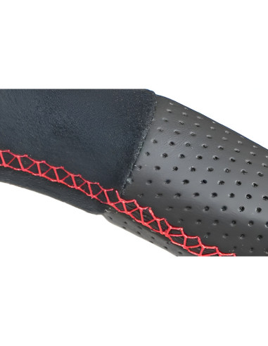 Volante GReddy interamente in pelle con cuciture rosse per Suzuki Swift Sport ZC33S