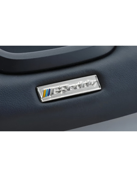 Volante GReddy interamente in pelle con cuciture rosse per Suzuki Swift Sport ZC33S