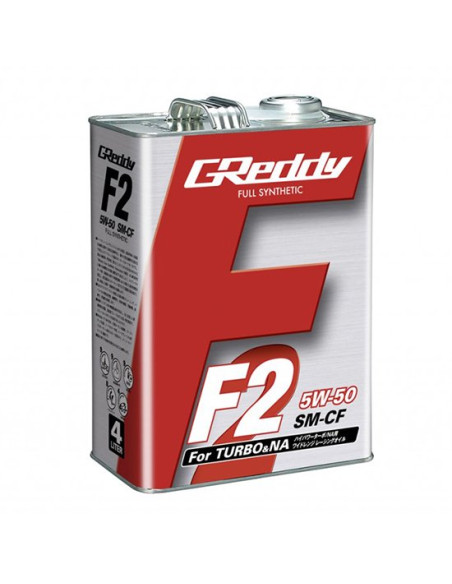 Olio motore Greddy F2 5W50 SM-CF (4L)