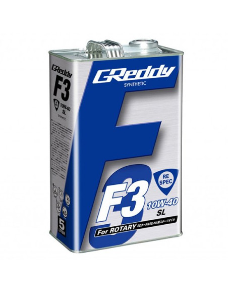 GReddy F3 RE-Spec 10W40 SL Rotary Engine Oil (5L)