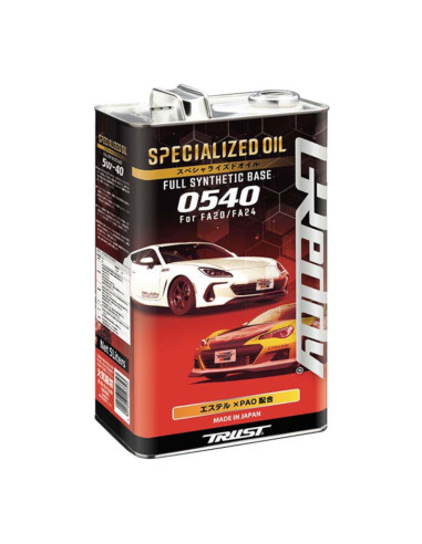 GReddy 0540 Specialized 5W40 Engine Oil for FA20 & FA24 (5L, GT86/GR86 & BRZ)