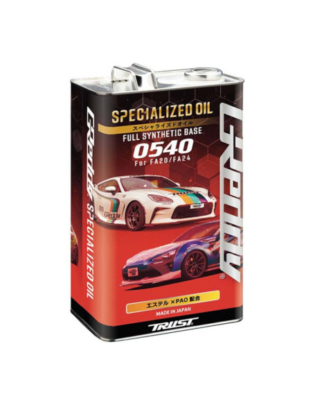 GReddy 0540 Specialized 5W40 Engine Oil for FA20 & FA24 (5L, GT86/GR86 & BRZ)