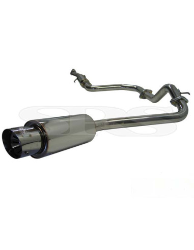 Sistema Catback in acciaio inossidabile G55 Honda CRX 87-93