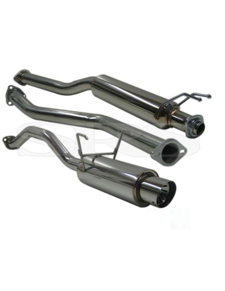 Scarico Completo in acciaio inossidabile G55 Honda Civic 01-05 2 porte