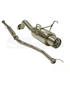 Catback System Stainless Steel G55 (Civic 95-01 3dr)