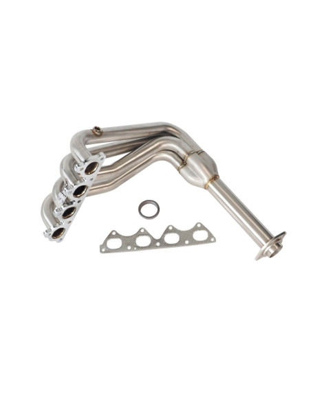 Collettore 4-1 in acciaio inossidabile motori Honda D Civic MK4 MK5 MK6 CRX MK2 + Del Sol