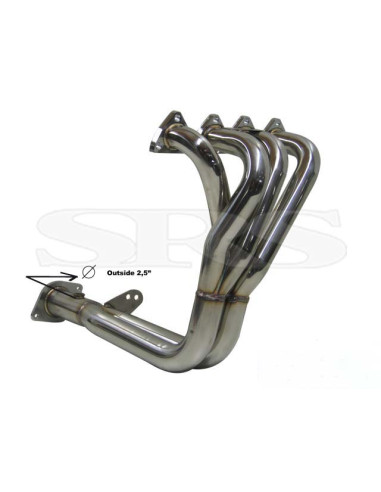 4-2-1 Header 2.5 Stainless Steel (Honda B16A1-Engines)