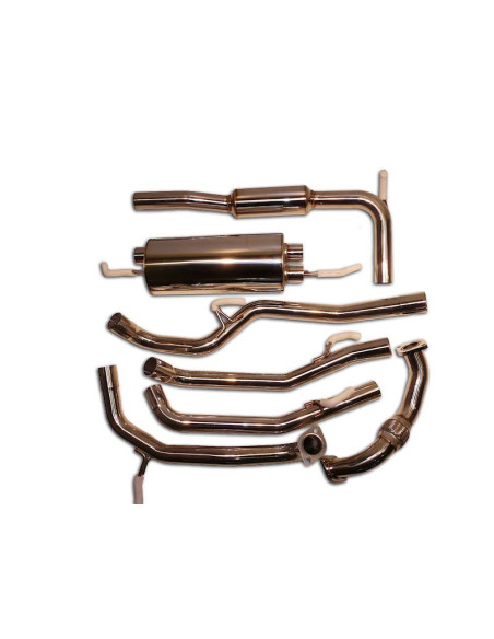 Scarico Completo in acciaio inossidabile G600 Honda Civic MK8 07-12 3/5dr 1.8i Type-S