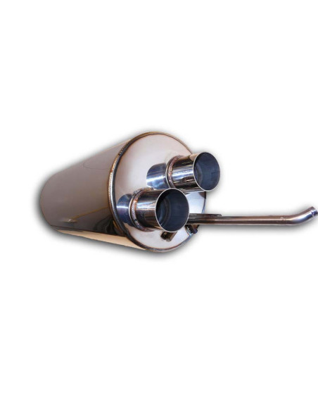 Catback System Stainless Steel G600 (Civic 07-12 3/5dr 1.8i Type-S)