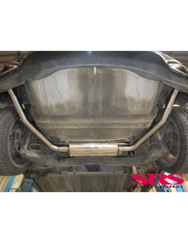 Catback System Stainless Steel G600 (Civic 07-12 3/5dr 1.8i Type-S)