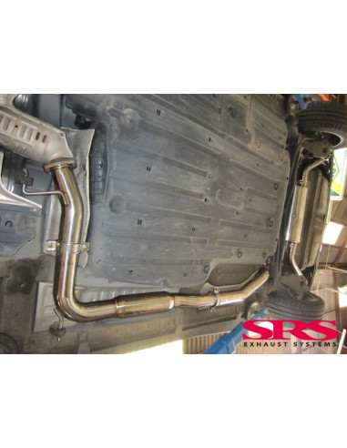 Scarico Completo in acciaio inossidabile G600 Honda Civic MK8 07-12 3/5dr 1.8i Type-S