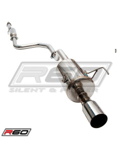 Catback System TÜV R60 (Civic 91-01 2/4dr)