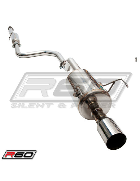 Scarico Completo TÜV R60 Honda Civic MK5 MK6 91-01 2/4 porte