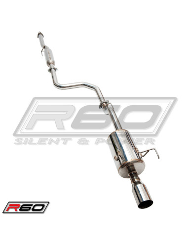 Catback System TÜV R60 (Civic 91-01 2/4dr)