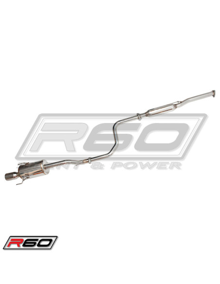 Scarico Completo TÜV R60 Honda Civic MK5 MK6 91-01 2/4 porte
