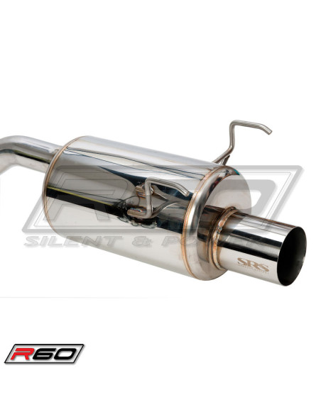 Scarico Completo TÜV R60 Honda Civic MK7 01-05 1.4i/1.6i EP2