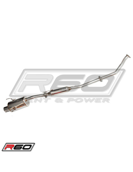 Scarico Completo TÜV R60 Honda Civic MK7 01-05 1.4i/1.6i EP2