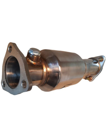 Race Adjustable Catalytic Converter/Test Pipe 200-Cell Honda Accord MK5 MK6 Type R Prelude MK4 MK5