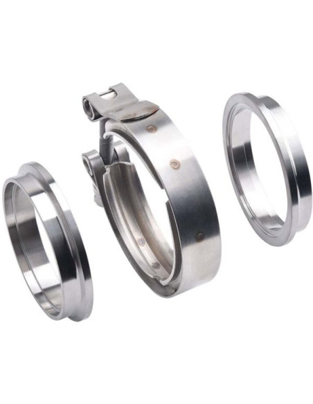 V-band flange assembly T304 SS - Ø63.50mm/2.50'' (Universal)