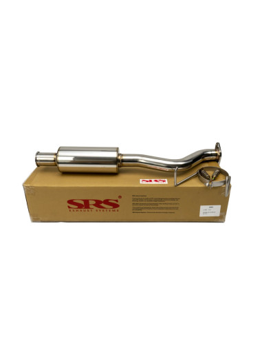 Spoon Style Axleback System Stainless Steel (Civic 91-01 3dr)