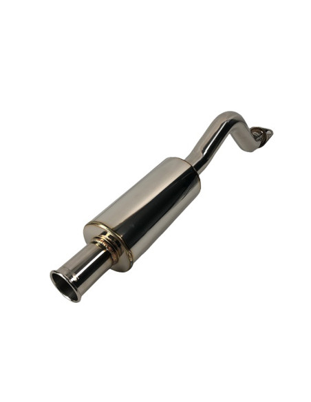 Spoon Style Axleback System Stainless Steel (Civic 91-01 3dr)