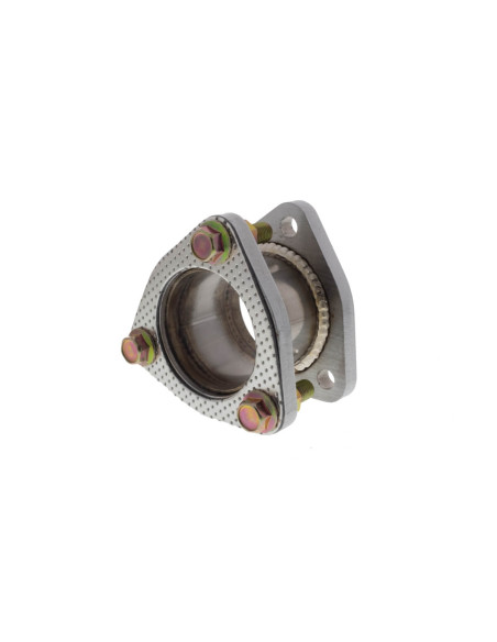 Adattatore di scarico 2,5 60 mm 3 bulloni (universale)