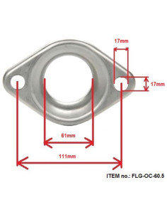 2-Bolt Conical Flange 2.38" 2
