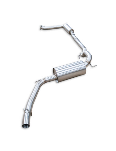 Catback System Single (Civic 07-12 3dr Type-R)