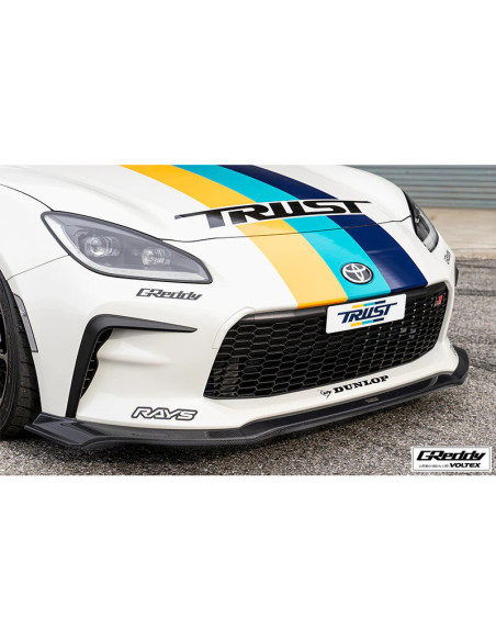 Lama anteriore inferiore GReddy × Voltex - Carbonio